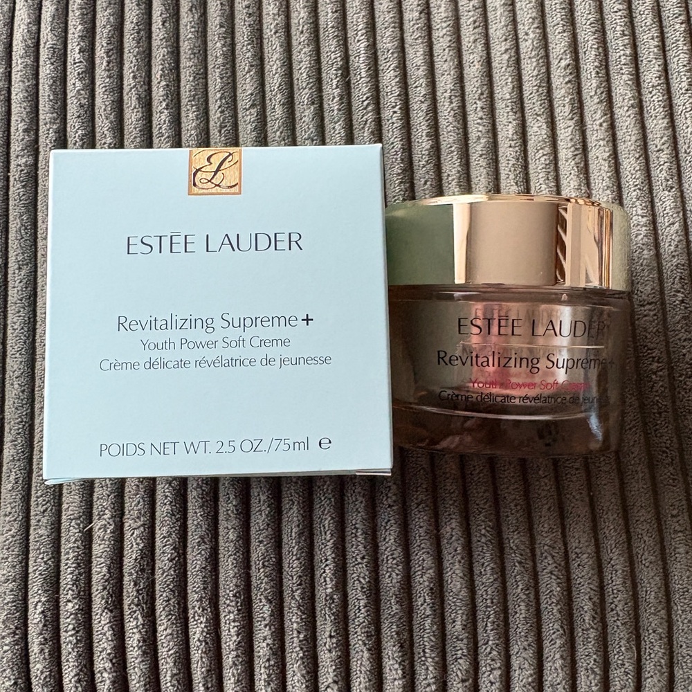 Estee Lauder Revitalizing Supreme+ Creme with Gold Lid 2.5 oz